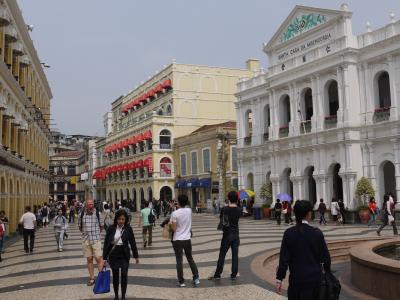 Largo do Senado in Portuguese Macau