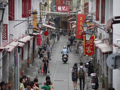 Historic Chinese shops in Macau