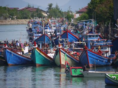 Fisherboats in Banda Aceh
