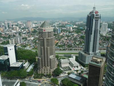 View of Kuala Lumpur from the Petronas Towers