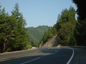 downhill on highway 101