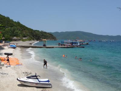 Beach on an island near Nha Trang