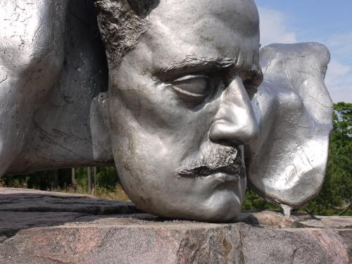 Sibelius monument in Helsinki